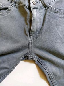 Gold Sparkel Grey Jeans