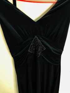 Zara Black Halter Neck Part Wear Dress