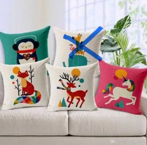 Animal Print Cushion Covers Set Of 4