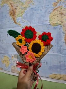 Crochet Flower Bouquet