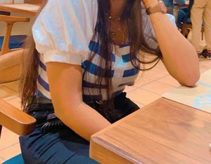 Striped Button-Up Top