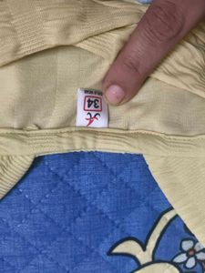 Cute Yellow full sleeve top for 8-9 years girl