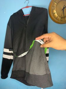 Stylish Black Hoodie Comfortable