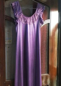 Mauve Lace Night Dress