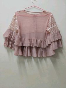 Lace Ruffle Top