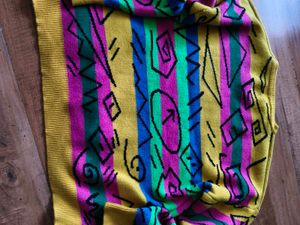 Vintage Patterned korean Sweater