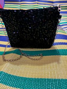 Sling Bag With Chain