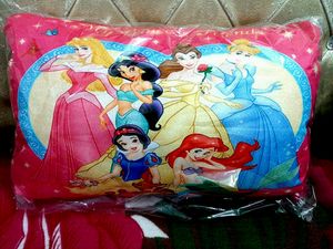 Beautiful Princess Friends Pillow For Kids