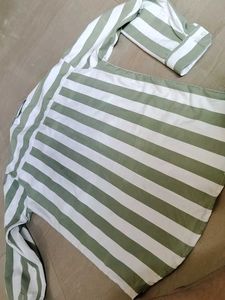 Solid Stripped Shirt For Men