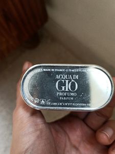 EMPTY acqua Di Gio Profumo Bottle