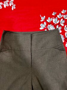 Wide Leg High-rise Trousers
