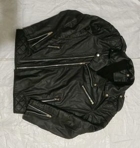 Black Biker Jacket 3