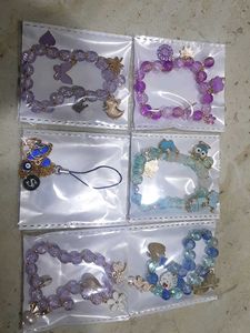 Beaded Charm Bracelet Bundle