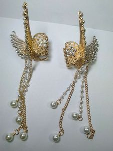 2 Pcs Korean Style Metal Hair Claw/ Clutcher
