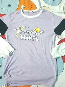 Trouble Maker Graphic Top