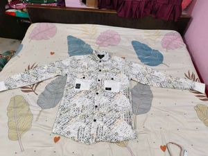 Popcorn Patterned Casual Shirt