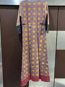 Gorgeous Bloack Print Anarkali Kurta