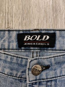 Sc9222 Bold Wide Leg Jeans Waist 38