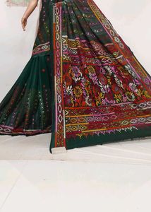 New Kantha Embroidery Saree with blouse piece