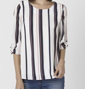 Striped Blouse - Chic & Versatile