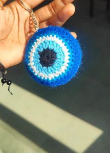 Crochet Evil Eye Keychain🧿
