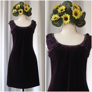 Korean Velvet Dress