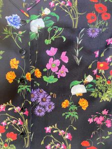 Floral Print Button-Down Shirt