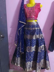 pink and blue