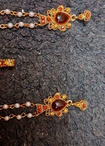 Elegant Gold-Toned Jewelry Set