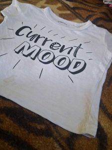 Cute 'Current Mood' Graphic Tee