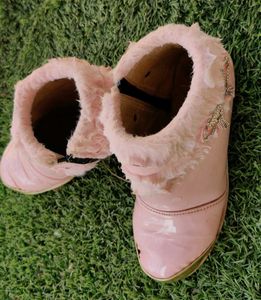 Pink Winter Boots