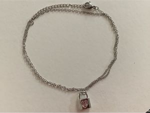 Silver Love Lock Necklace