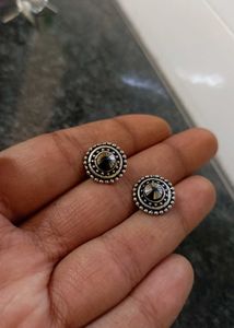 Oxidised Silver Earrings Combo