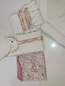 Sober Designer Suit Set For Kids (Pakistani)