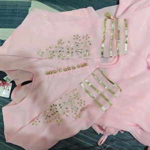 3 Piece Lehnga Frock Dress