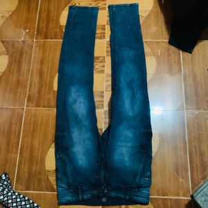 Dark Blue Denim Jeans