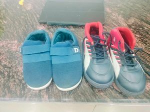 Combo Of 2 Pair Toddler Shoes Coin Fix