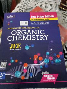 Organic Chemistry Book By M.s Chouhan For Jee M/A