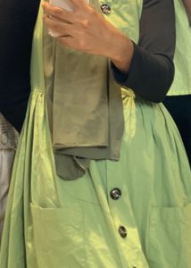 Green Sleeveless Dress