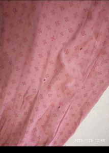 Cute Pink Bird Embroidered maternity