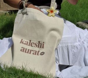 Graphic Print Tote Bag