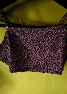 Brand new Sparkly Crop Top