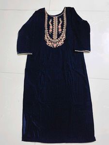 Beautiful Velvet Kurta Set