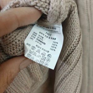 Mauve Ribbed V-Neck Sweater