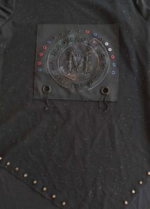 Cute Black Long Sleeve Top