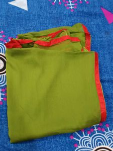 Unstiched mehndi suit set