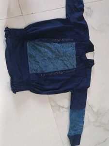 Stylish Navy Blue Top