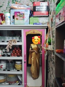 Golden Gorgeous Saree With Blouse