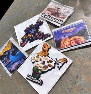 Fridge Magnets combo Kedarnath,Rishikesh
