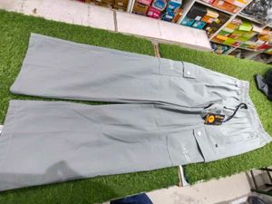 Gray Cargo Pants